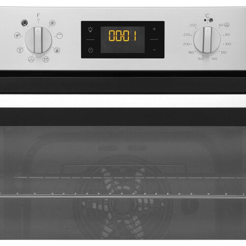Indesit Φούρνος Indesit IFW 6340 IX UK 66 L Μαύρο, Ανοξείδωτο 1