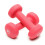 Neoprene Dumbbells Pink 2X1 kg, Best 1