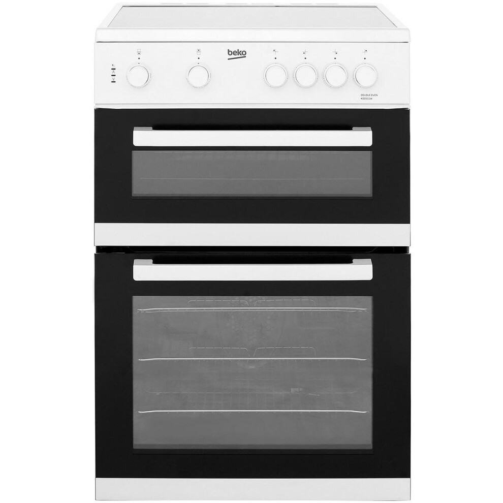 Beko KDC611W Free Standing  Electric Cooker with Ceramic Hob 60cm White New