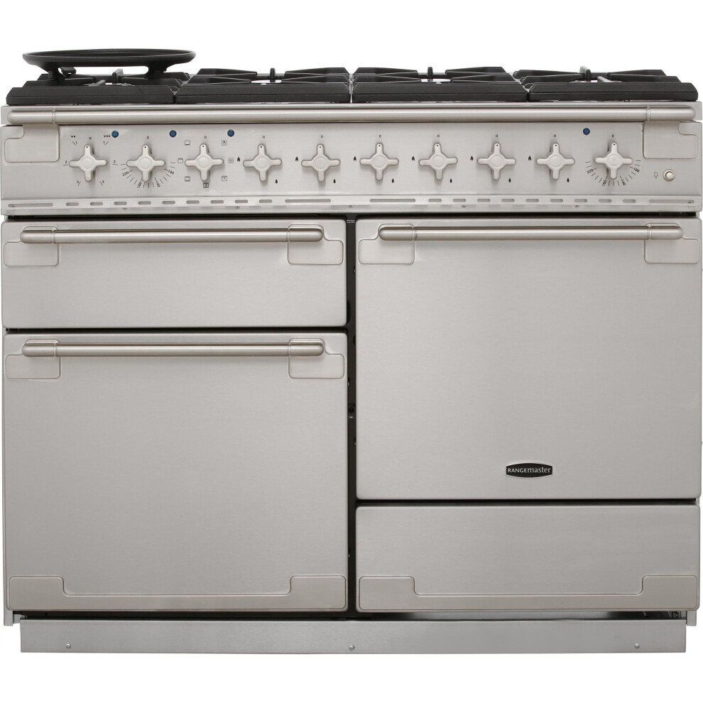 Rangemaster Elise ELS110DFFSS 110cm Dual Fuel Range Cooker - Stainless Steel
