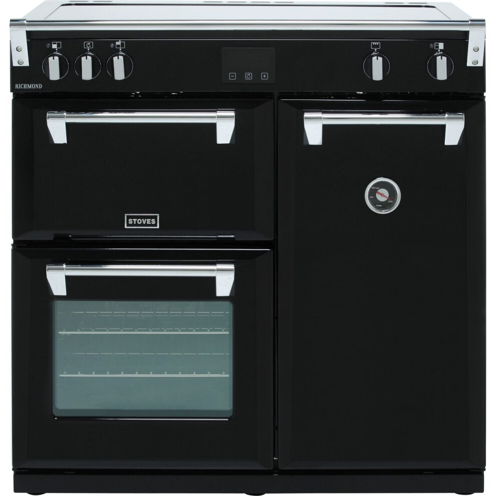 Stoves Richmond S900Ei 90cm Electric Range Cooker with Induction Hob - Black