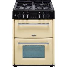 Belling Farmhouse60DF 60cm Dual Fuel Cooker - Cream