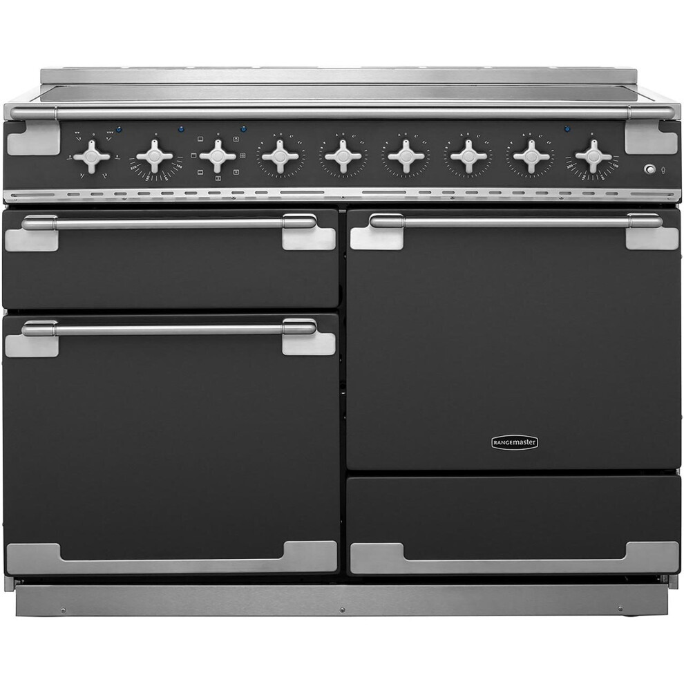 Rangemaster Elise ELS110EISL 110cm Electric Range Cooker with Induction Hob - Slate