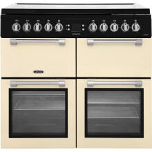 Leisure Chefmaster CC100F521C 100cm Dual Fuel Range Cooker - Cream