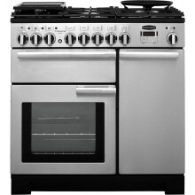 Rangemaster PDL90DFFSS/C Professional Deluxe 90cm 5 Burners Dual Fuel Range