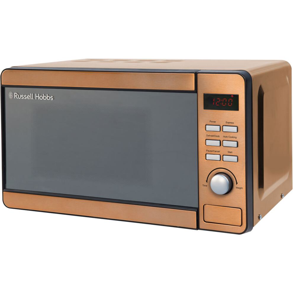 Russell Hobbs RHMD804CP 17 Litre Microwave - Copper