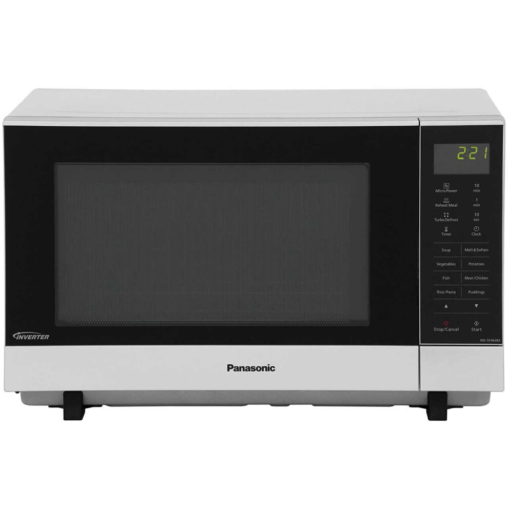 Panasonic NN-SF464MBPQ 27 Litre Microwave - Silver
