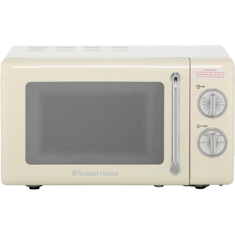 Russell Hobbs RHRETMM705C 17 Litre Microwave - Cream