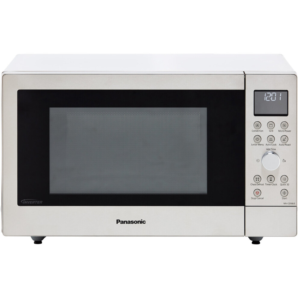 Panasonic NN-CD58JSBPQ 27 Litre Combination Microwave Oven - Silver
