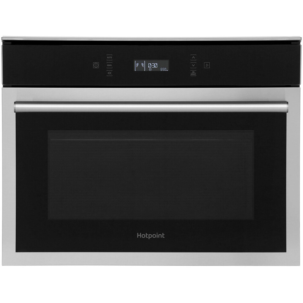 Hotpoint MP676IXH Class 6 900 Watt Microwave Built In Stainless Steel