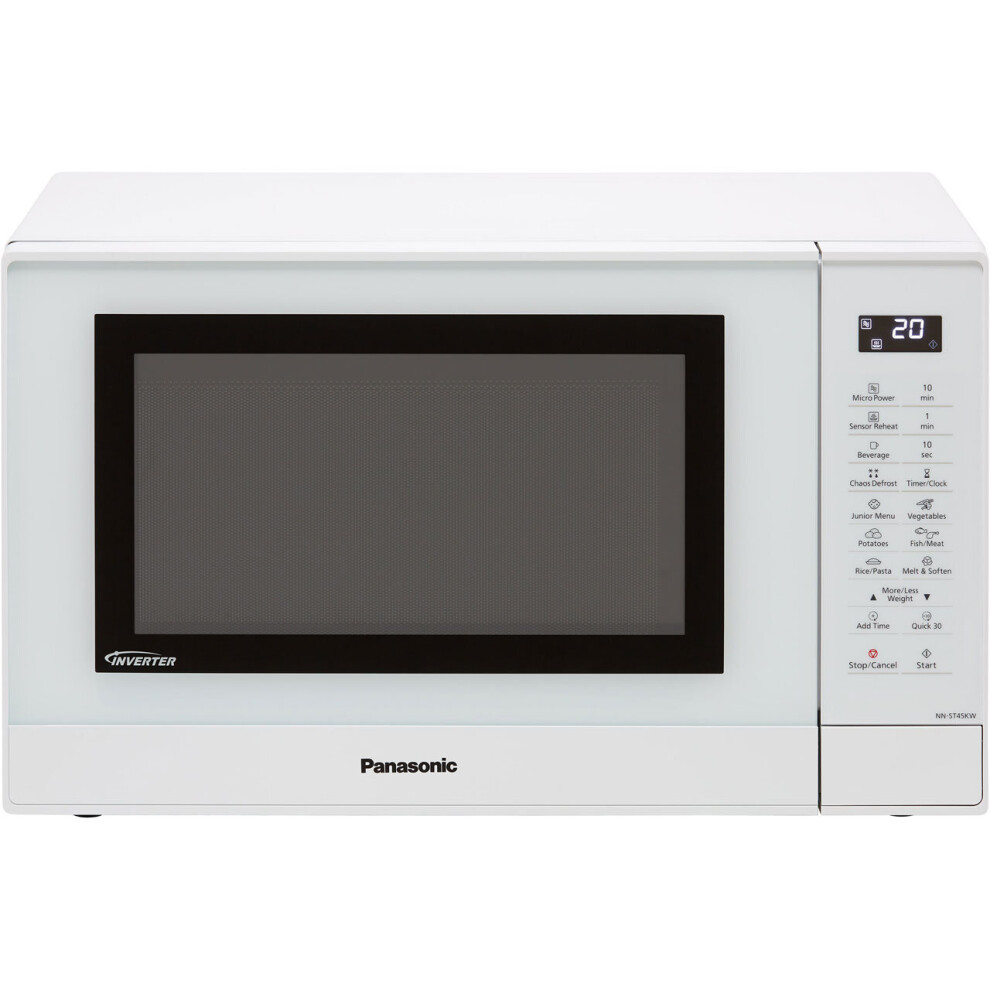 Panasonic NN-ST45KWBPQ 32 Litre Microwave - White