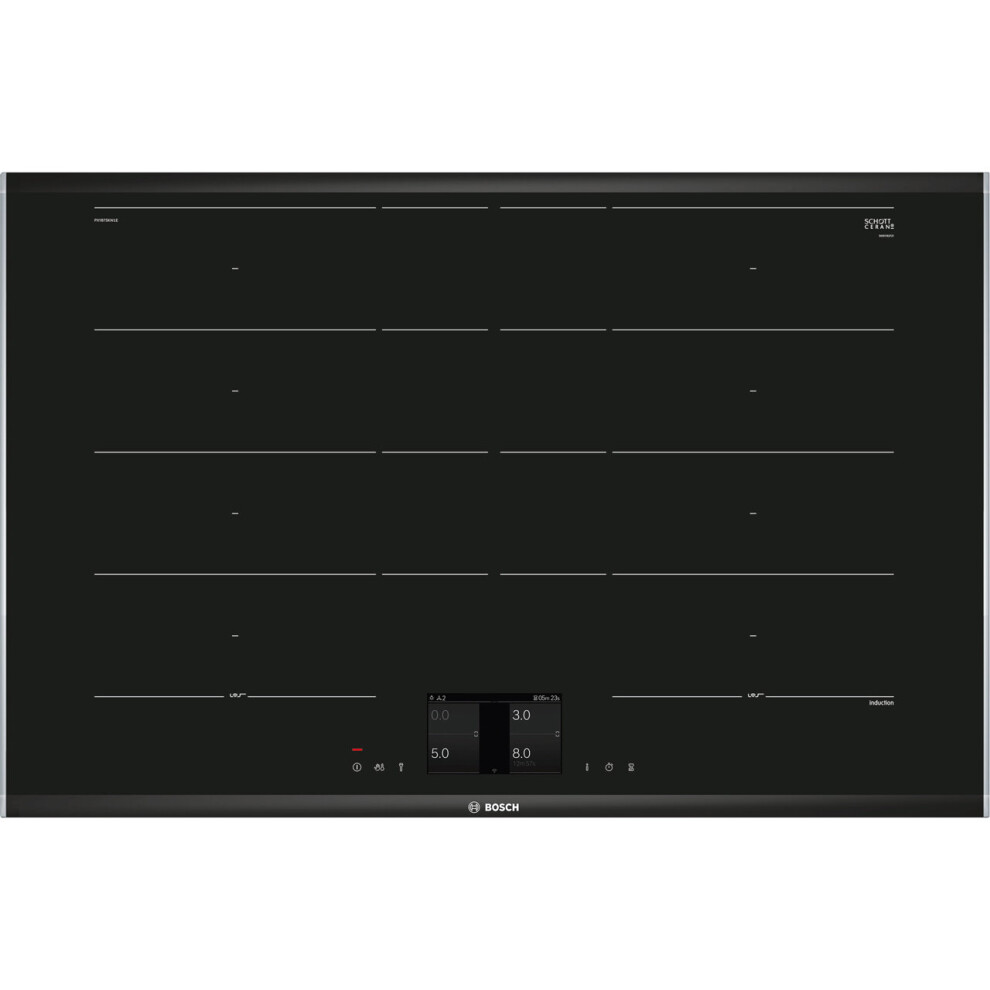 Bosch Serie 8 PXY875KW1E 82cm Induction Hob - Black