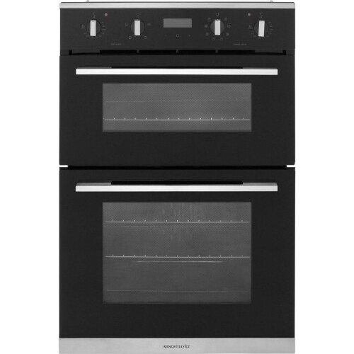 Rangemaster Rangemaster RMB9048BL/SS Built In Double Oven - Black