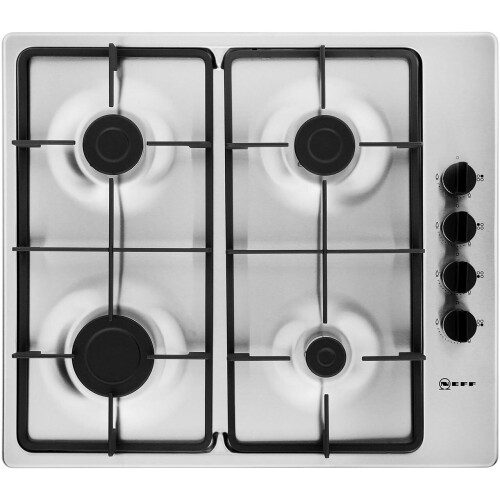 Neff NEFF N30 T26BR46N0 58cm Gas Hob - Stainless Steel 1