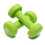 Neoprene Dumbbells Green 2X1.5 kg , Best 1