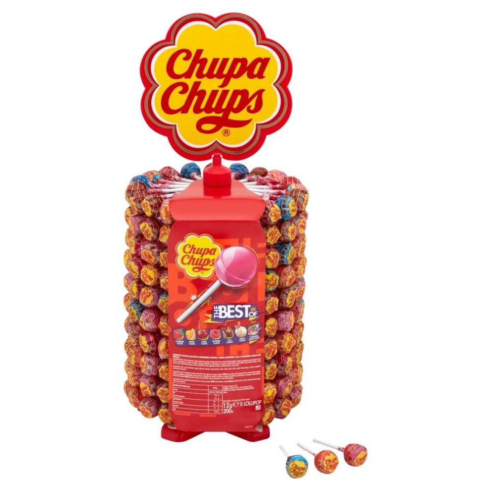 Chupa Chups 200 Lollies Display Stand Lolly Wheel Carousel Treat