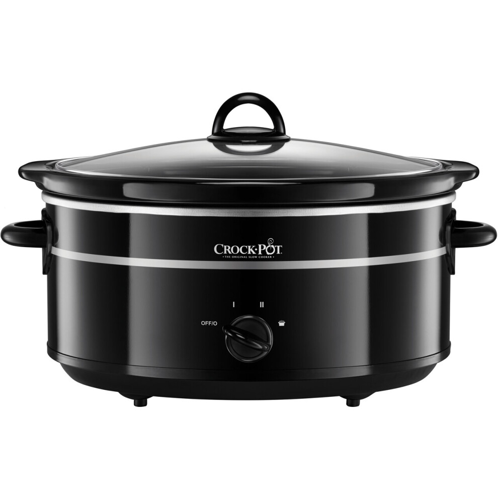 Crockpot SCV655B-IUK 6.5 Litre Slow Cooker - Black