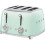 Smeg Smeg TSF03PGUK 50's Retro 4 Slice Toaster Pastel Green 1