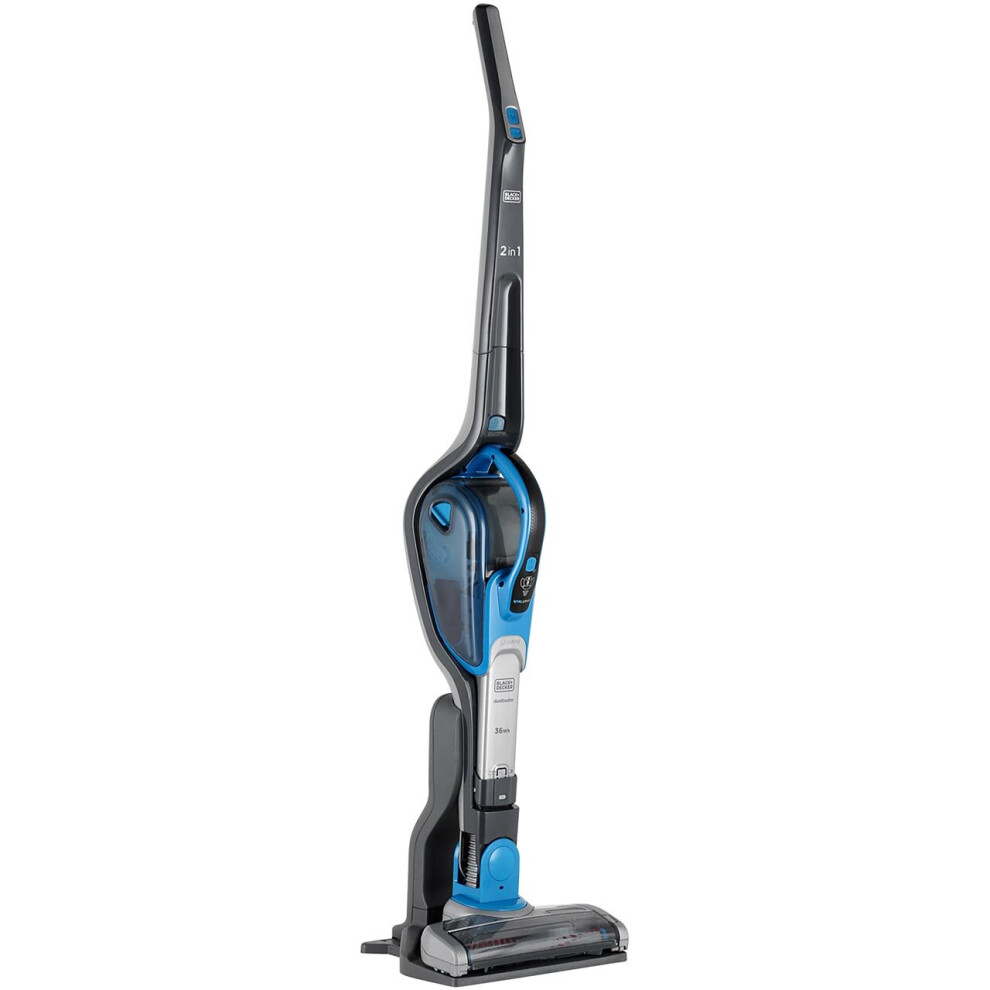 Black + Decker 2 in 1 Cordless Vac With smart tech SVJ520BFS-GB Cordless Vacuum Cleaner with up to 20 Minutes Run Time