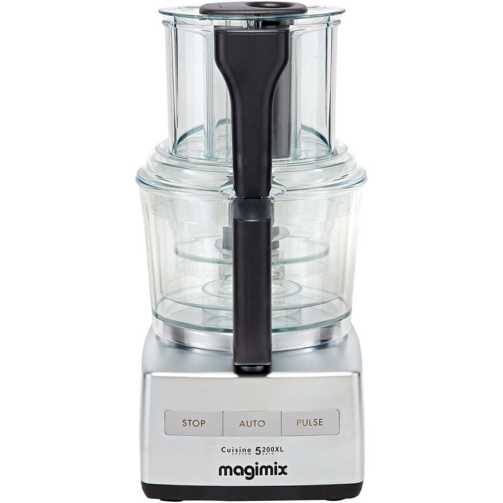 Magimix 5200XL 18591 3.6 Litre Food Processor With 12 Accessories - Satin Steel