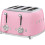Smeg Smeg TSF03PKUK 50's Retro 4 Slice Toaster Pink 1