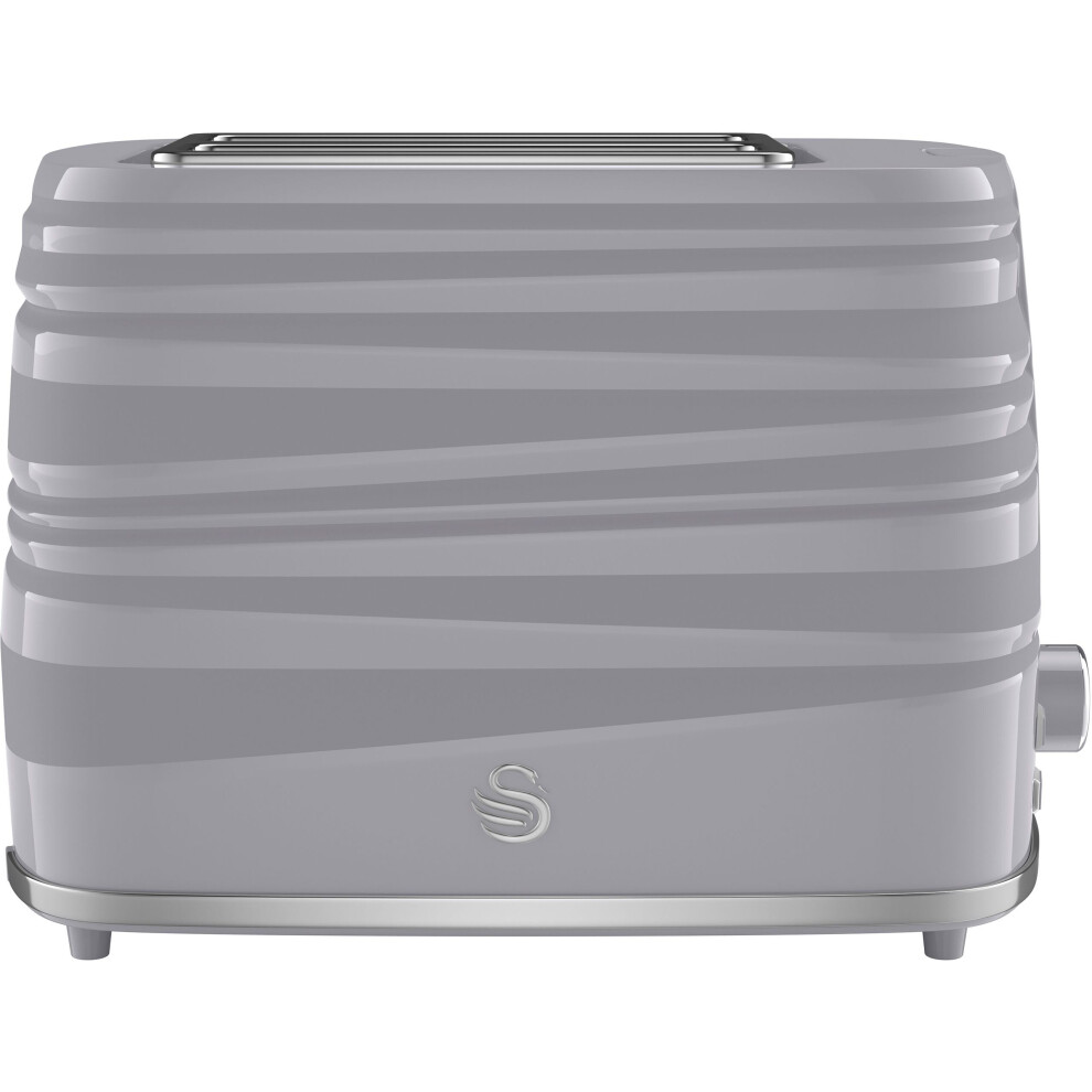Swan Symphony ST31050GRN 2 Slice Toaster - Grey