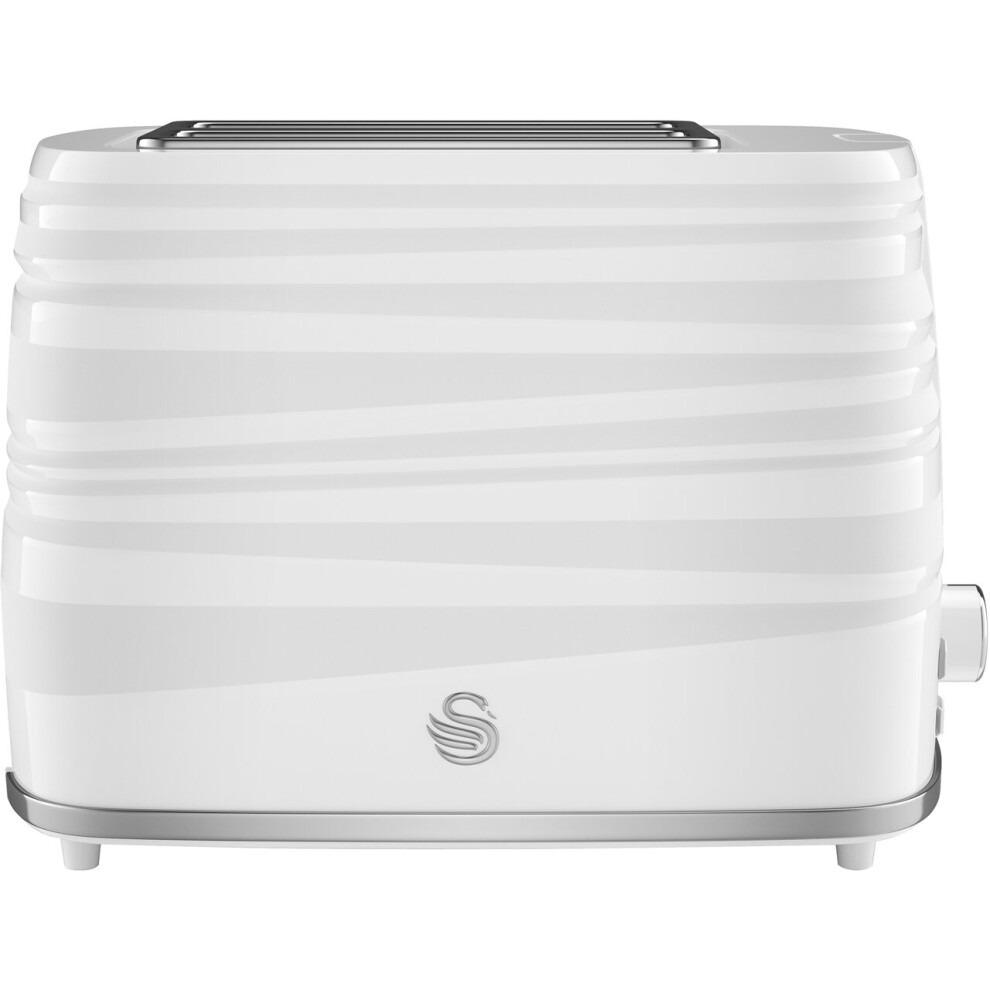 Swan Symphony ST31050WN 2 Slice Toaster - White