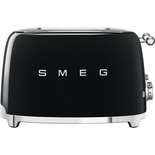 Smeg Smeg 50's Retro TSF03BLUK 4 Slice Toaster - Black