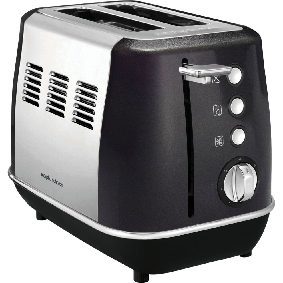 Morphy Richards Evoke 224405 2 Slice Toaster - Black