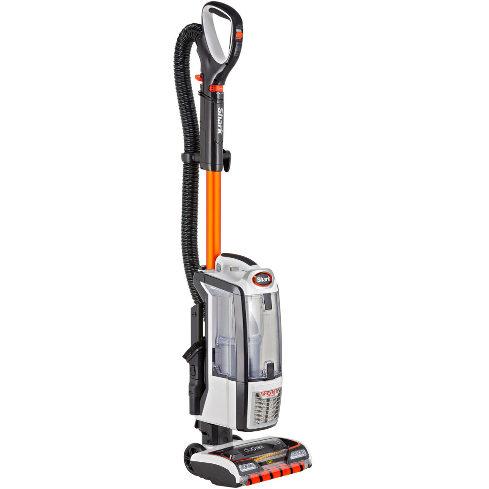 Shark Anti-Hair Wrap Nz801uk Upright Vacuum Cleaner White/Orange
