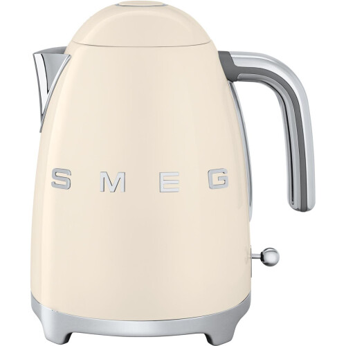 Smeg KLF03CRUK 50's Retro Cream Kettle Limescale Filter 3000 Watt on OnBuy