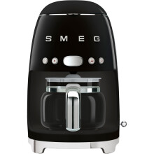 Smeg DCF02BLUK Filter Coffee Machine with Timer - Black