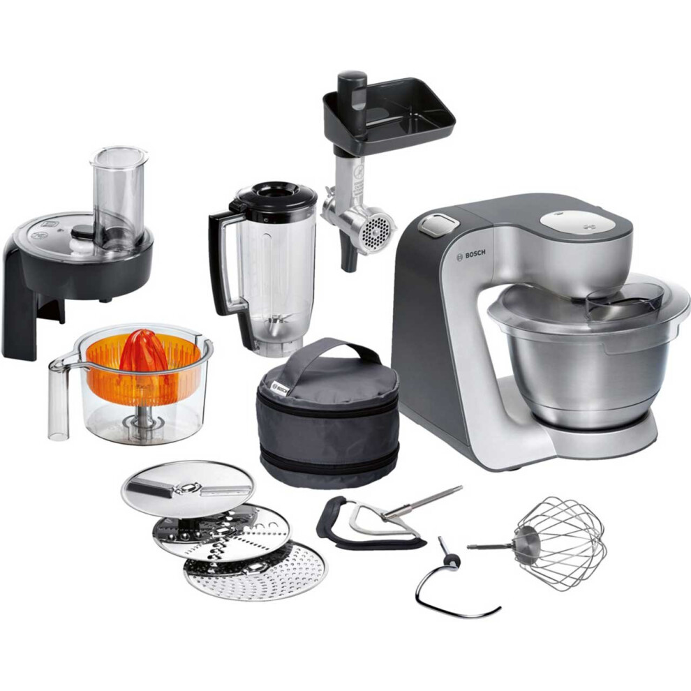 Bosch Mum59340gb Stand Mixer With 3.9 Litre Bowl - Silver