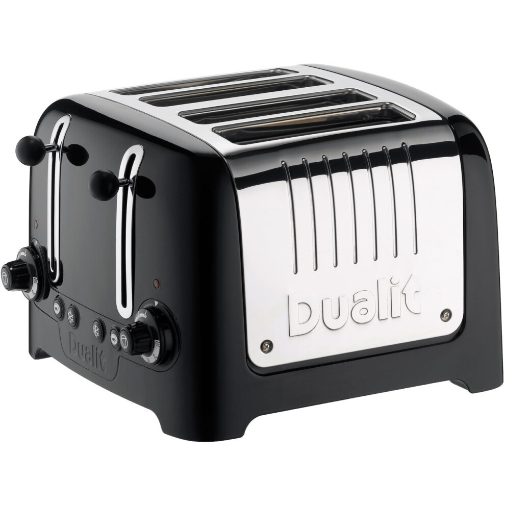 Dualit Lite 46205 4 Slice Toaster - Black