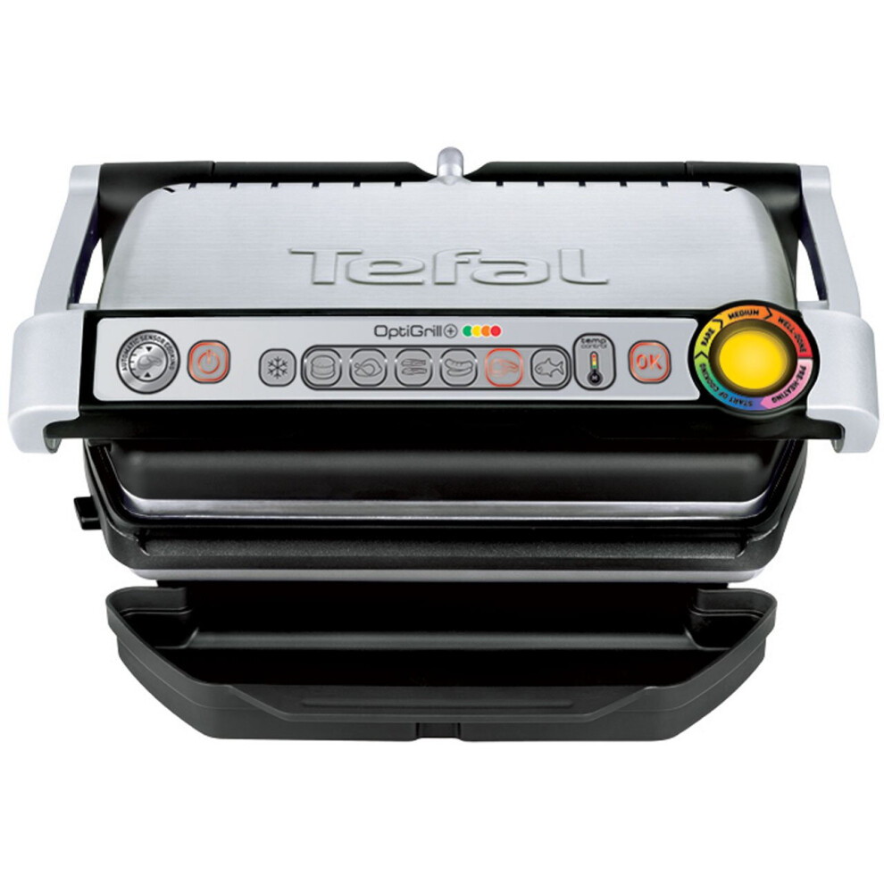 Tefal OptiGrill+ Health Grill - Silver