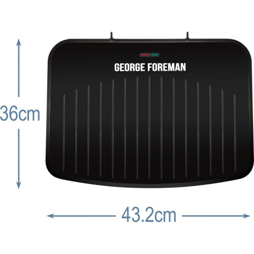 George Foreman George Foreman Fit Grill - Μεγάλη ψησταριά υγείας - Μαύρο 2