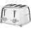 Smeg Smeg 50's Retro TSF03SSUK 4 Slice Toaster - Stainless Steel 2
