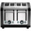 Dualit Dualit 46505 Architect 4 Slice Toaster Black / Brushed Steel 4