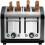 Dualit Dualit 46505 Architect 4 Slice Toaster Black / Brushed Steel 5