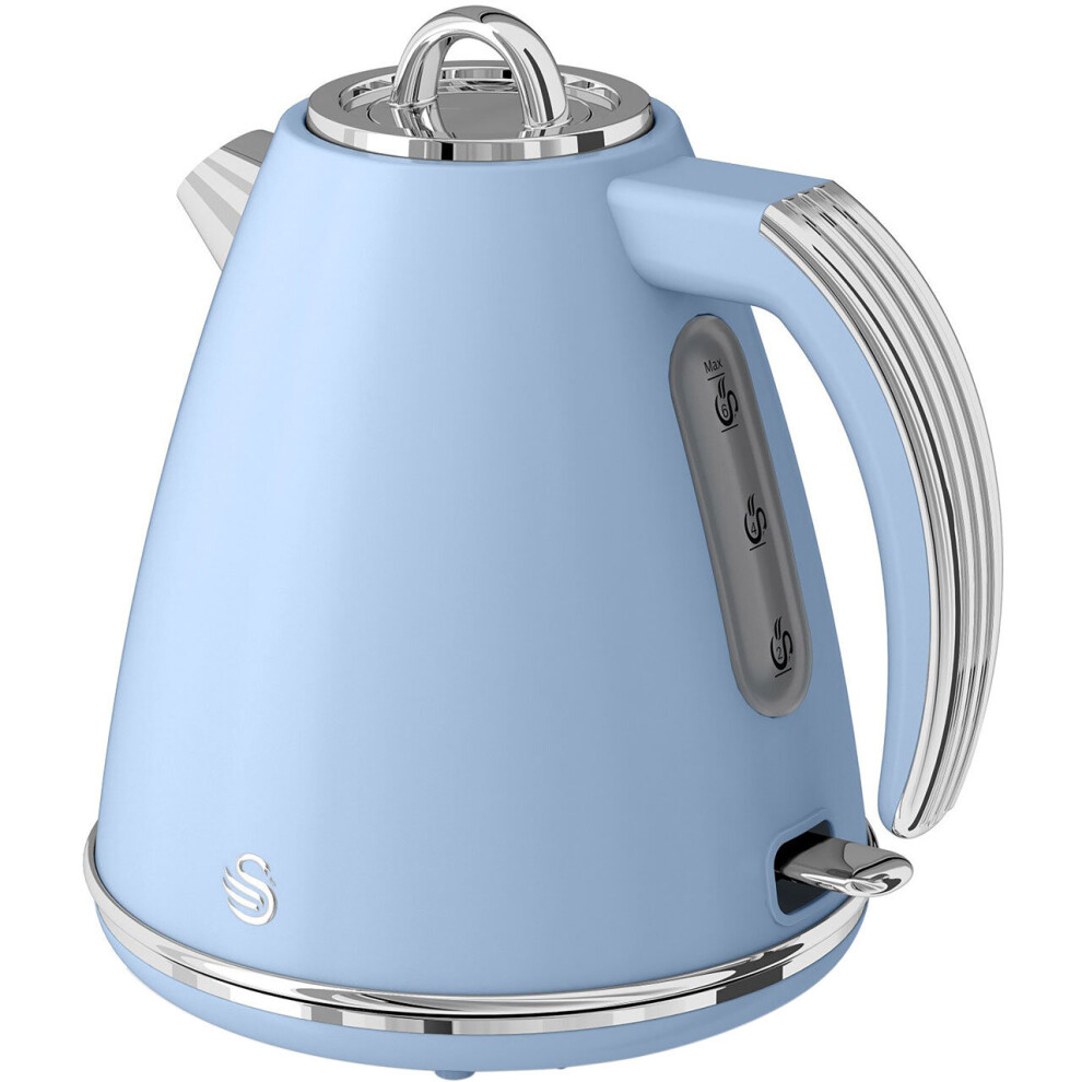 Swan blue hot sale retro kettle