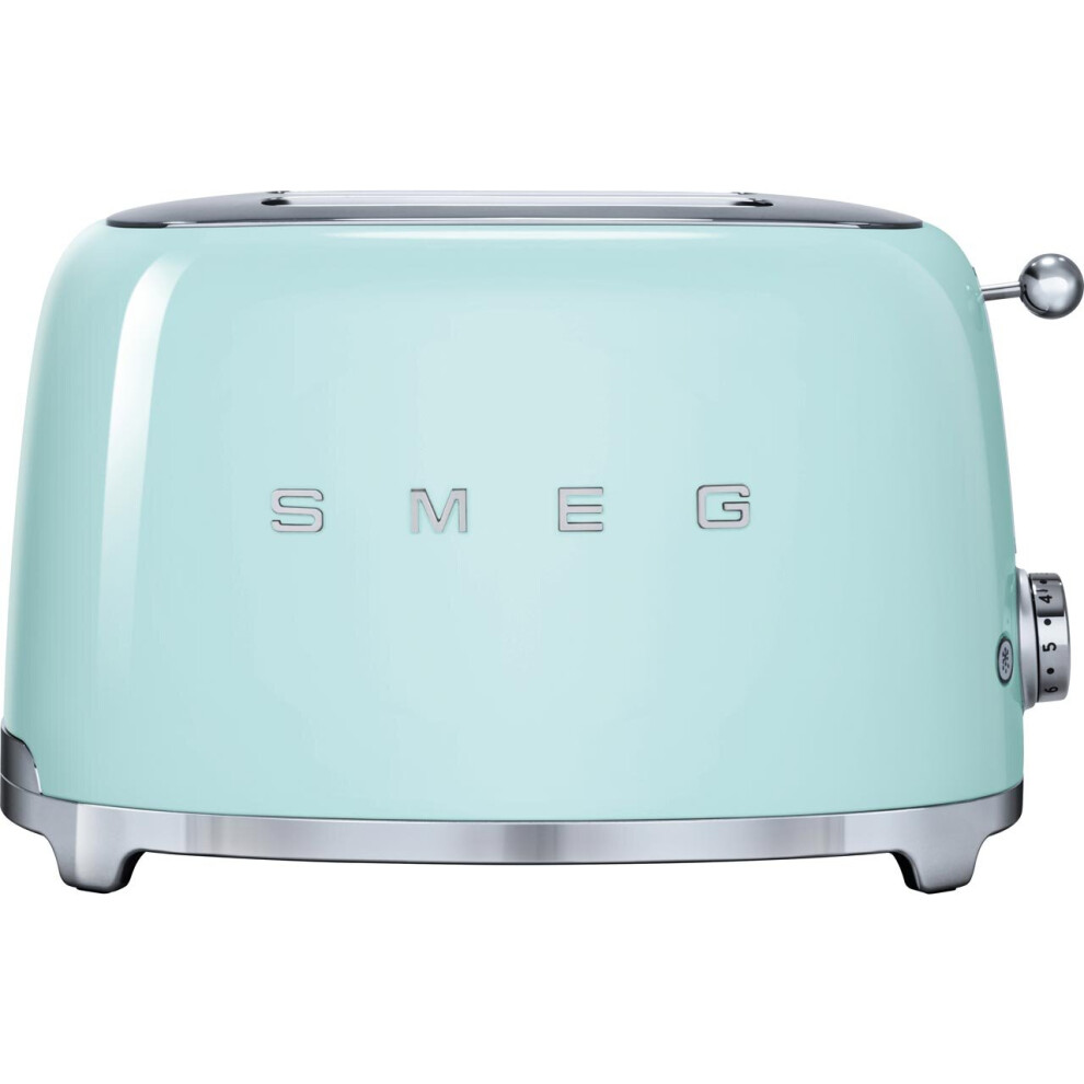 smeg-50-s-retro-tsf01pguk-2-slice-toaster---pastel-green