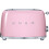 Smeg Smeg 50's Retro TSF01PKUK 2 Slice Toaster - Pink 2