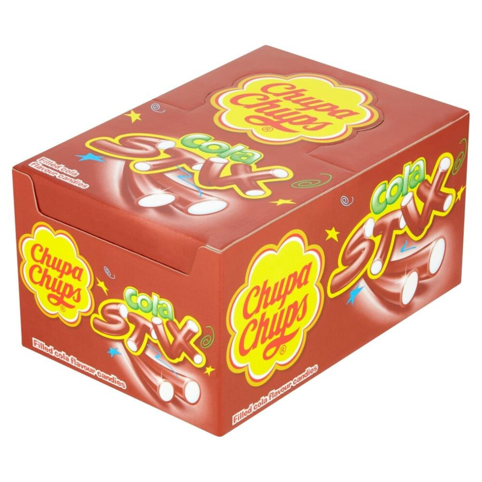 Chupa Chups Cola Stix 150 X 10G Chewy Sweet Stick Fizzy Wholesale