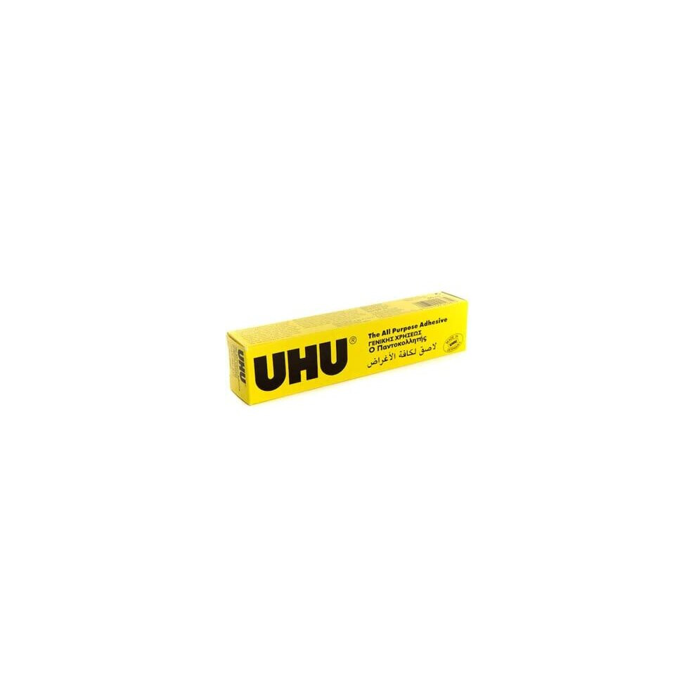 UHU All Purpose Adhesive Glue 125ml Boxed [Pack of 5 Tubes]