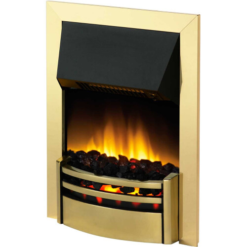 Dimplex Dimplex Kansas KNS20 Coal Bed Inset Fire - Brass 2