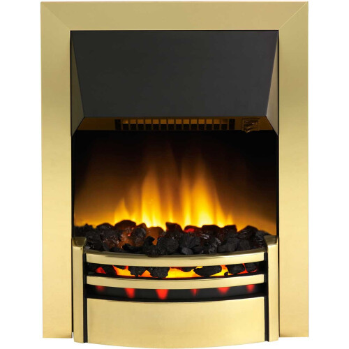 Dimplex Dimplex Kansas KNS20 Coal Bed Inset Fire - Brass 1