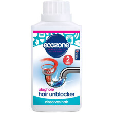 Ecozone Plughole Hair Unblocker 250ml
