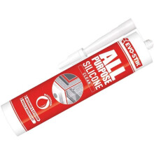 Evostik - ALL PURPOSE SILICONE SEAL - CLEAR 112896