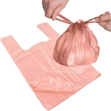 Disposable Baby Nappy Sacks Waste Bin Bags with Perfumed Rose Scented Fragrances Tie Handle 600 Packs In Total (2 X 300 Bags Per Pack)