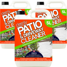 (15L) Cleenly Patio & Driveway Cleaner Moss Algae Killer